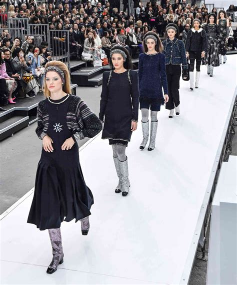 chanel show video|Chanel fashion show models.